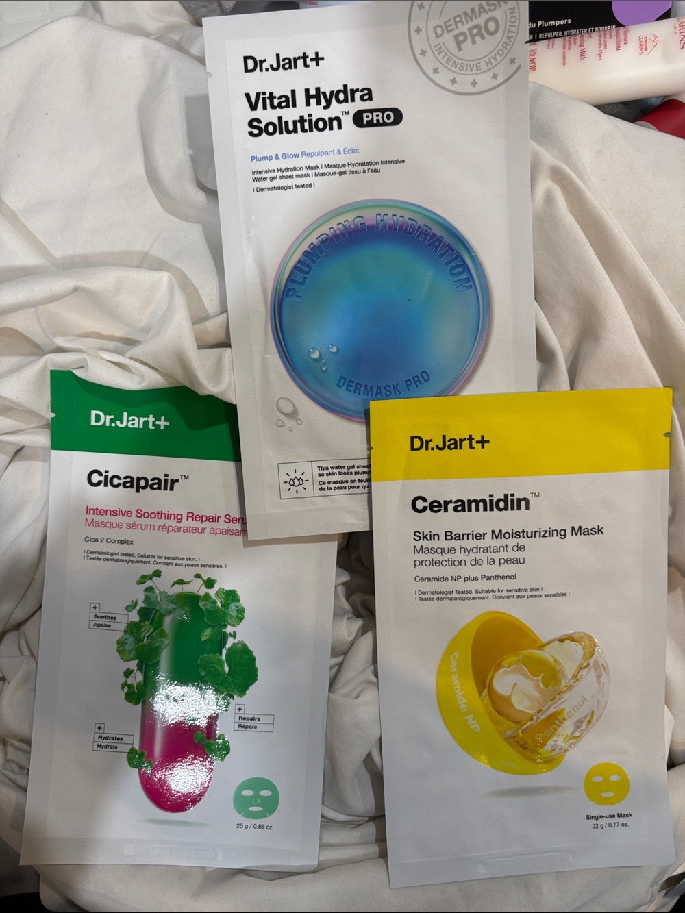 Dr.Jart+ Ceramidin Skin Barrier Moisturizing Mask – Yellow Hydration Mask